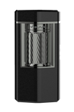 Xikar Meridian Matte Black & Gunmetal Soft Flame Lighter