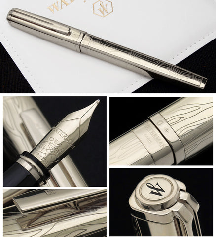 Waterman Exception Time Silver ST Fountain Pen GBI