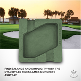 Les Fines Lames Dyad Concrete Ashtray Red