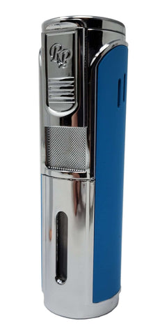 Rocky Patel Lighter Envoy Chrome & Soft Touch Sky Blue