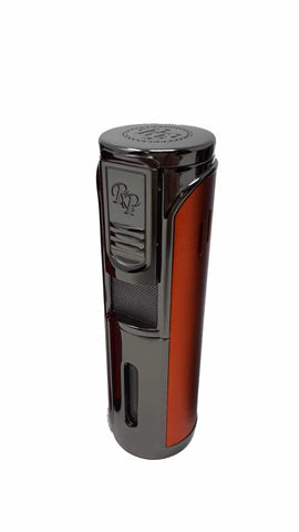 Rocky Patel Lighter Envoy Gunmetal & Orange