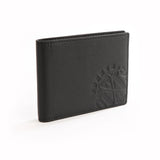 The OpusX Society French Leather Passport - Black/Red