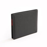 The OpusX Society French Leather Passport - Black/Red