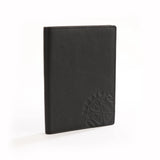 The OpusX Society French Leather Passport - Black/Red